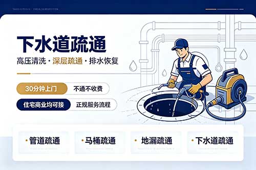 磐石下水道疏通